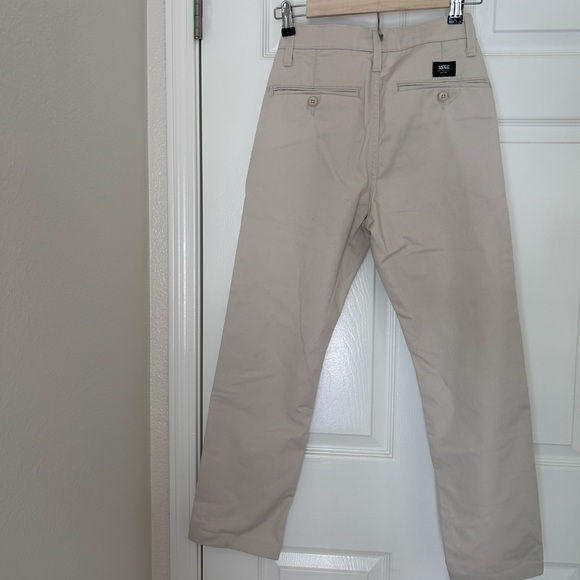 Vans Tan Pants *Fit Size 14 boys or 28” waist* - Picture 2 of 4